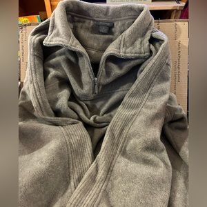 Mens 3/4 zip pullover